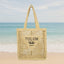 Beige Tulum Handwoven Straw Tote