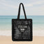 Black Tulum Handwoven Straw Tote