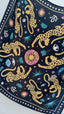 Jaguar Silk Scarf – Inspired by the Mystical Tulum Jungle (68x68cm)