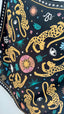 Jaguar Silk Scarf – Inspired by the Mystical Tulum Jungle (68x68cm)